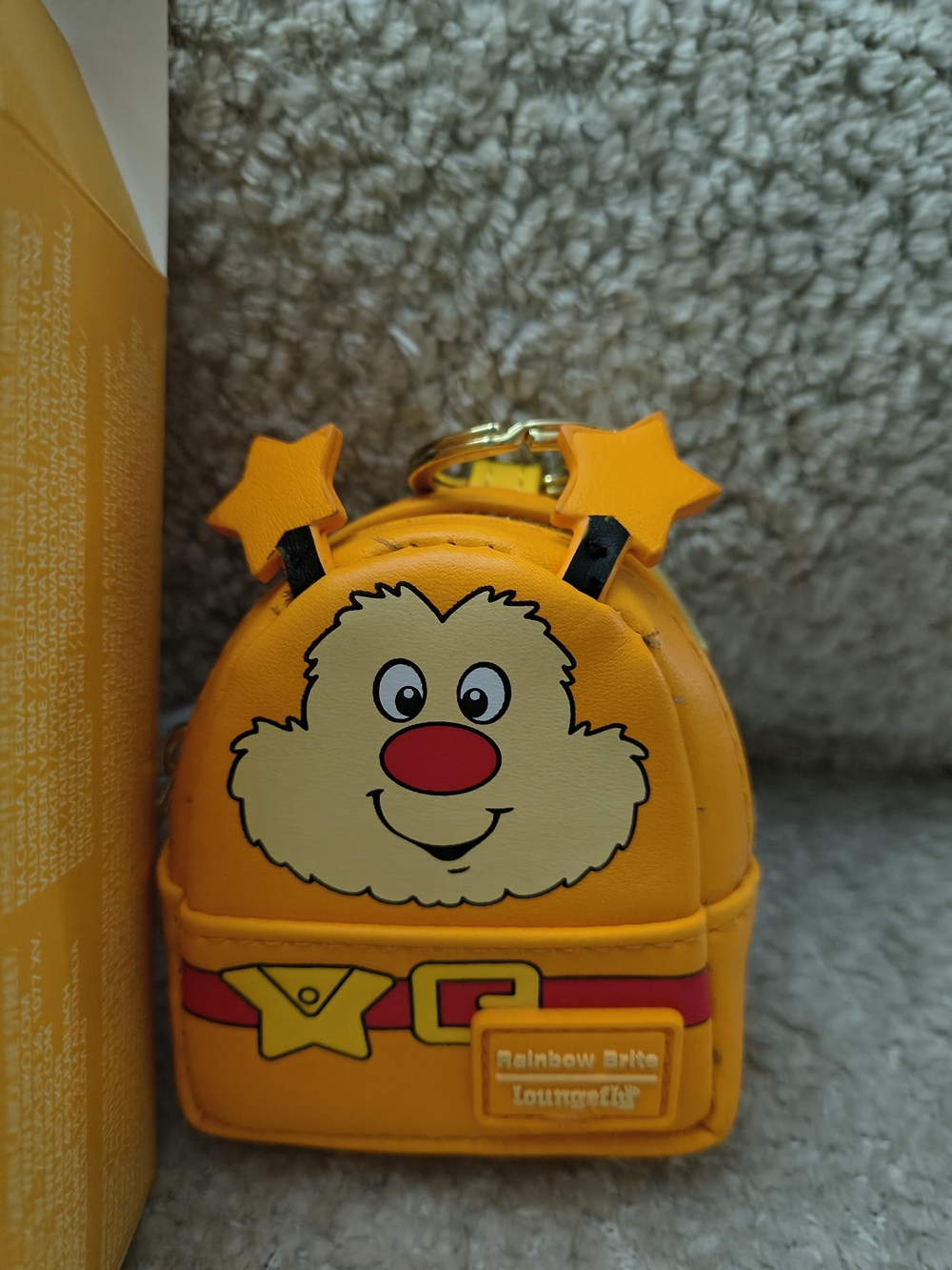 Loungefly Rainbow Brite Yellow Star Backpack Charm